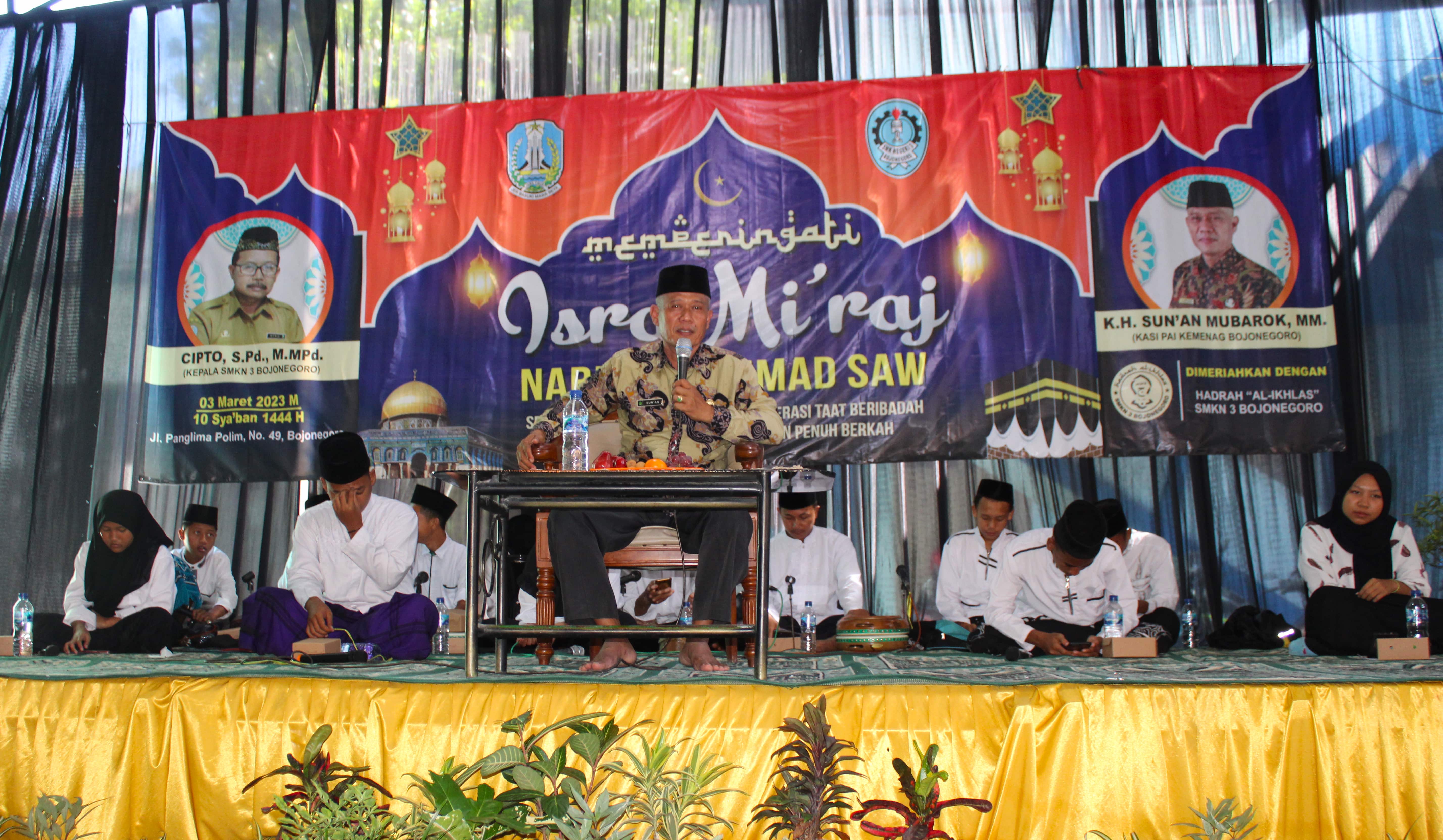 PERINGATAN ISRA’ MI’RAJ NABI MUHAMMAD SAW SMK NEGERI 3 BOJONEGORO